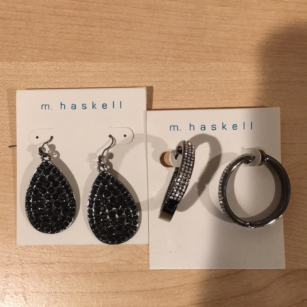 M. Haskell earrings 2 pairs! Brand new!!